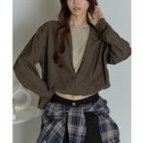 フェイクレイヤード クロップドトップス | VIVID LADY | 詳細画像4