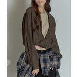 フェイクレイヤード クロップドトップス | VIVID LADY | 詳細画像10