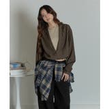 フェイクレイヤード クロップドトップス | VIVID LADY | 詳細画像16