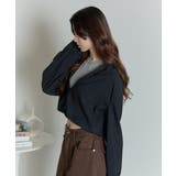 フェイクレイヤード クロップドトップス | VIVID LADY | 詳細画像25