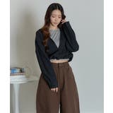 フェイクレイヤード クロップドトップス | VIVID LADY | 詳細画像34