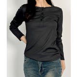 ブラック | Tシャツ レディース 長袖 | VIVID LADY