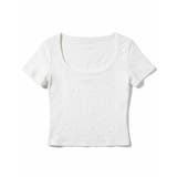 ラインストーン カップイン クロップド丈 半袖Tシャツ | VIVID LADY | 詳細画像15 