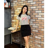 リボンプリント半袖Tシャツ レディース 夏 | VIVID LADY | 詳細画像19