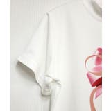 リボンプリント半袖Tシャツ レディース 夏 | VIVID LADY | 詳細画像6