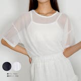 シアー半袖Tシャツ レディース 夏tシャツ | VIVID LADY | 詳細画像1