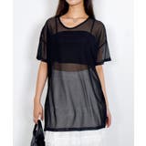 シアー半袖Tシャツ レディース 夏tシャツ | VIVID LADY | 詳細画像15