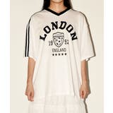 ロゴプリント半袖Tシャツ レディース ブロークコア | VIVID LADY | 詳細画像2
