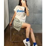 ロゴ半袖Tシャツ レディース クールネック | VIVID LADY | 詳細画像12