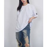 ホワイト | Tシャツ半袖 オーバーサイズ Tシャツ半袖レディース | VIVID LADY