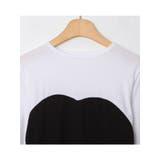 配色クルーネックtシャツ レディース 秋冬 | VIVID LADY | 詳細画像5