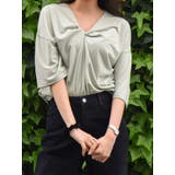 トップス レディース vネックtシャツ | VIVID LADY | 詳細画像19 