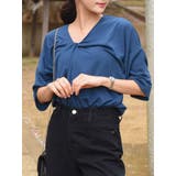 トップス レディース vネックtシャツ | VIVID LADY | 詳細画像12 
