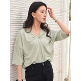 トップス レディース vネックtシャツ | VIVID LADY | 詳細画像16 