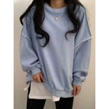 スカイブルー | tシャツ レディース 秋 | VIVID LADY