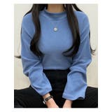 スカイブルー | tシャツ レディース 長袖 | VIVID LADY