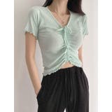 ミント | リブtシャツ レディース 半袖 | VIVID LADY