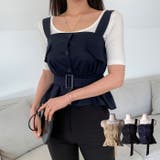 トレンチ風 ビスチェ ベルト付き | VIVID LADY | 詳細画像1