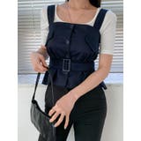 トレンチ風 ビスチェ ベルト付き | VIVID LADY | 詳細画像19