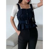 トレンチ風 ビスチェ ベルト付き | VIVID LADY | 詳細画像12