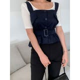 トレンチ風 ビスチェ ベルト付き | VIVID LADY | 詳細画像13