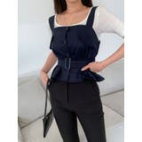 トレンチ風 ビスチェ ベルト付き | VIVID LADY | 詳細画像15