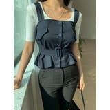 トレンチ風 ビスチェ ベルト付き | VIVID LADY | 詳細画像2