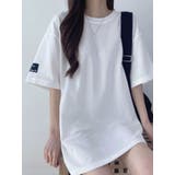アイボリー | Tシャツ半袖 オーバーサイズ Tシャツ半袖レディース | VIVID LADY