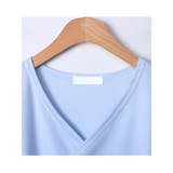 女性らしくラブリーなVネックラップ半袖Tシャツ レディース 半袖 | VIVID LADY | 詳細画像5