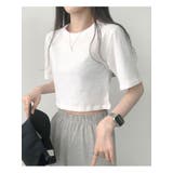 13カラークロップド半袖tシャツ レディース 半袖 | VIVID LADY | 詳細画像12