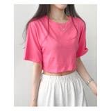13カラークロップド半袖tシャツ レディース 半袖 | VIVID LADY | 詳細画像25