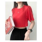 13カラークロップド半袖tシャツ レディース 半袖 | VIVID LADY | 詳細画像30
