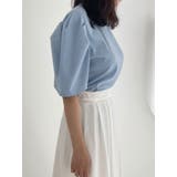 パフ袖半袖Tシャツ 全4色 レディース | VIVID LADY | 詳細画像15 