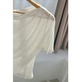 ドレープボートネック半袖Tシャツ 全3色 レディース | VIVID LADY | 詳細画像5
