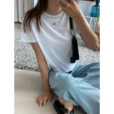 ベーシックな無地ショート丈Tシャツ 半袖 全4色 | VIVID LADY | 詳細画像6 