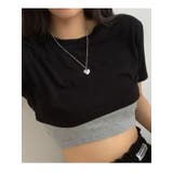 ヒップなクロップド半袖Tシャツ y2k クロップド丈 | VIVID LADY | 詳細画像8