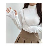 裏起毛ウォーマータートルネックtシャツ長袖トップスレディース Y2K 秋冬 | VIVID LADY | 詳細画像14