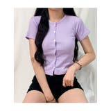 パープル | tシャツ カーディガン レディース | VIVID LADY