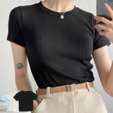 クロップド丈半袖Tシャツ レディース 無地 | VIVID LADY | 詳細画像1