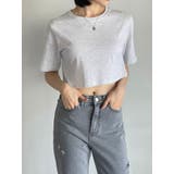 13カラークロップド半袖tシャツ レディース 半袖 | VIVID LADY | 詳細画像7