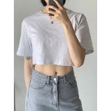 13カラークロップド半袖tシャツ レディース 半袖 | VIVID LADY | 詳細画像10