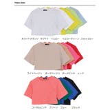 13カラークロップド半袖tシャツ レディース 半袖 | VIVID LADY | 詳細画像32