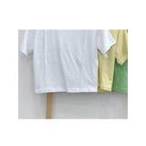 しっかりした素材のピンタック半袖tシャツ レディース クロップド丈 | VIVID LADY | 詳細画像5