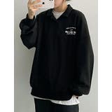 春オーバーフィット襟付きロゴ入りトレーナー 長袖トップス レディース | VIVID LADY | 詳細画像14