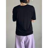 すっきりとしたクルーネックtシャツ レディース 半袖 | VIVID LADY | 詳細画像4