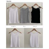 ２ラインスリムノースリーブtシャツ クロップド丈 レディース | VIVID LADY | 詳細画像18 