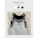 ２ラインスリムノースリーブtシャツ クロップド丈 レディース | VIVID LADY | 詳細画像8 