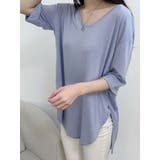 オーバーフィット半袖tシャツ 無地 レディース | VIVID LADY | 詳細画像8