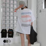 オーバーフィットロゴtシャツ半袖 トップス レディース | VIVID LADY | 詳細画像1