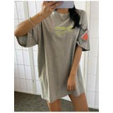 オーバーフィットロゴtシャツ半袖 トップス レディース | VIVID LADY | 詳細画像19